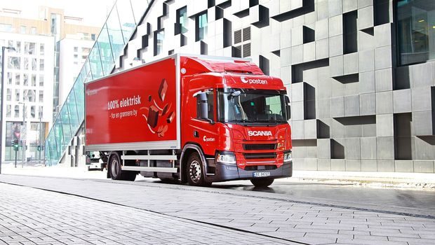 Posten har bestilt 50 elektriske lastebiler, som snart blir å se på norske veier