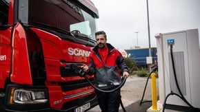 offentlig hurtiglader tungtransport filipstad