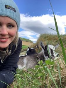 Margret elsker å være ute i naturen