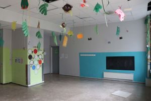 Det er fortsatt spor etter barnehagen som holdt til i Sophies Minde. .indirekte utslipp