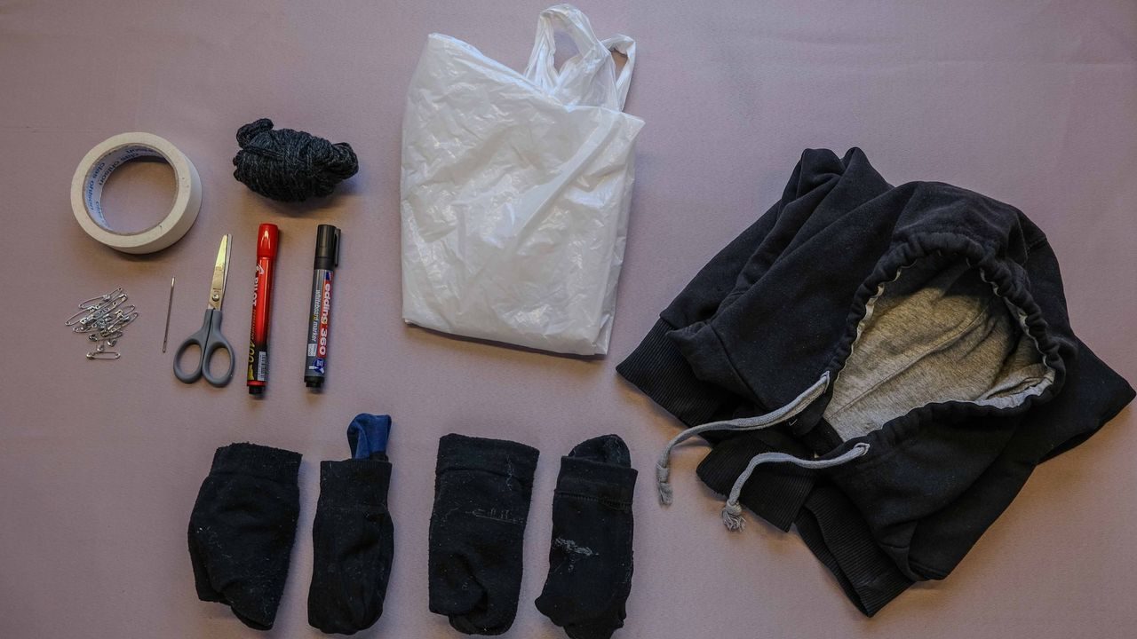 Edderkopp Halloweenkostyme