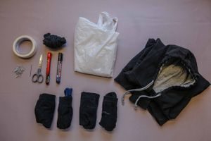 Edderkopp Halloweenkostyme