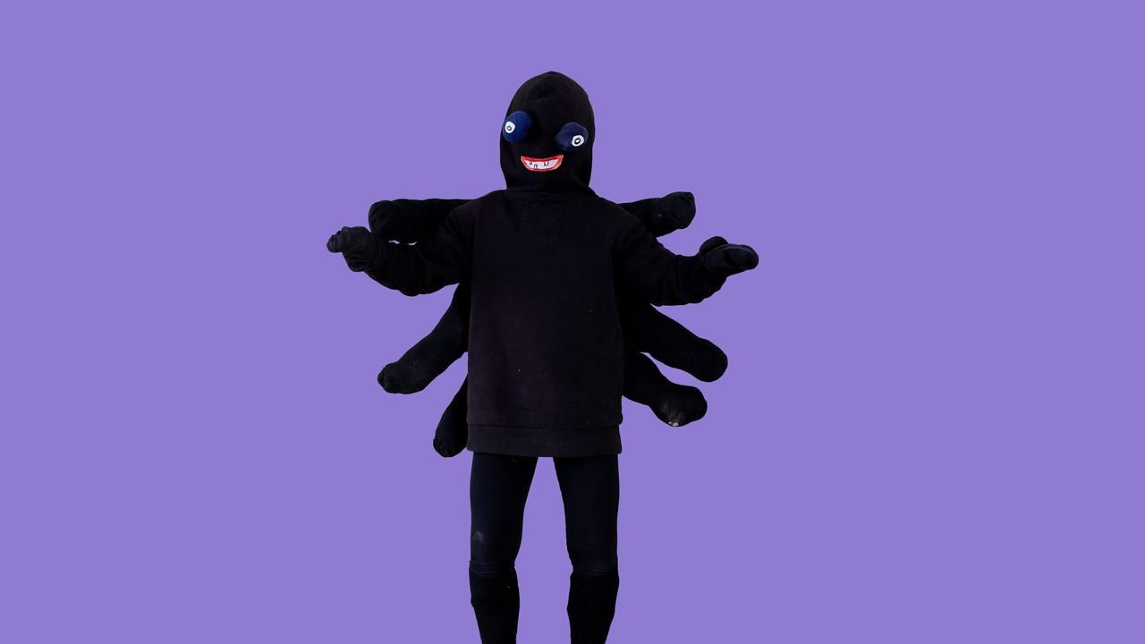 Edderkopp Halloweenkostyme