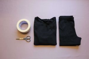 Halloweenkostymer skjelett