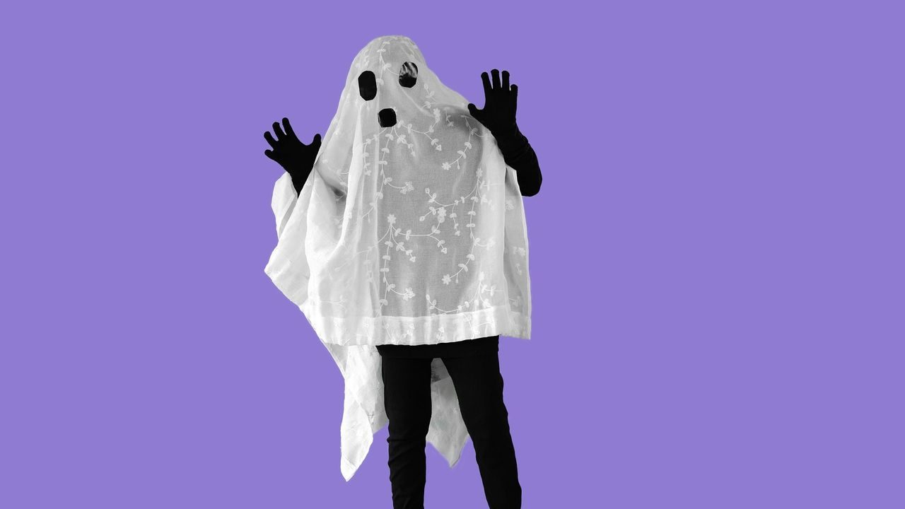 Halloweenkostyme spøkelse